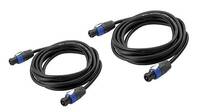 KIT COMPOSED BY 2X 7M SPEAKON CABLES (4 POLES)